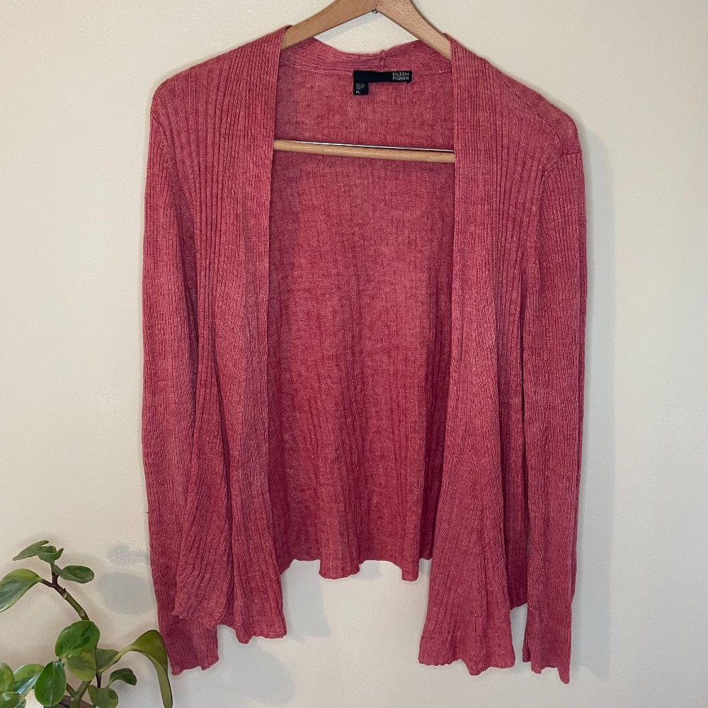 Eileen Fisher Open Front Cardigan